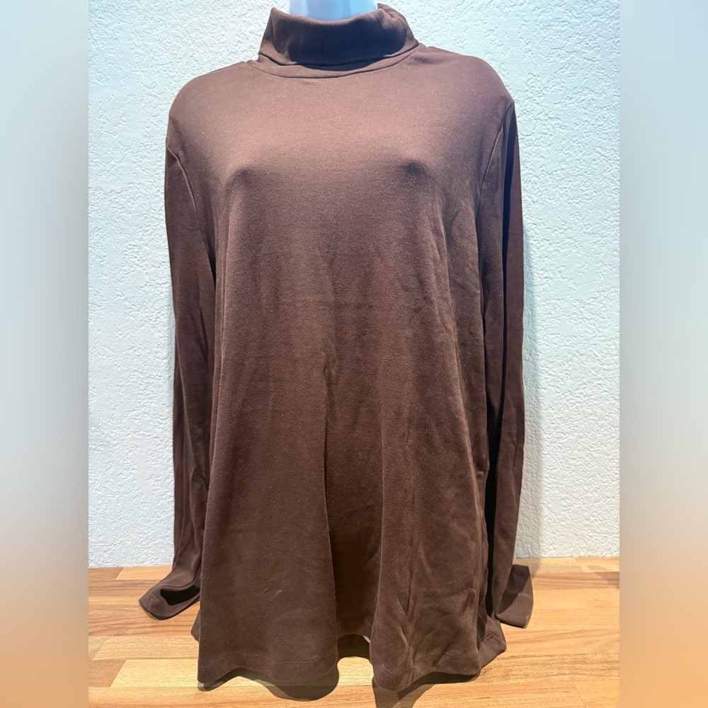 Time and Tru Brown XXL Top